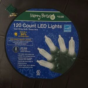 Merry Brite 120 count LED lights